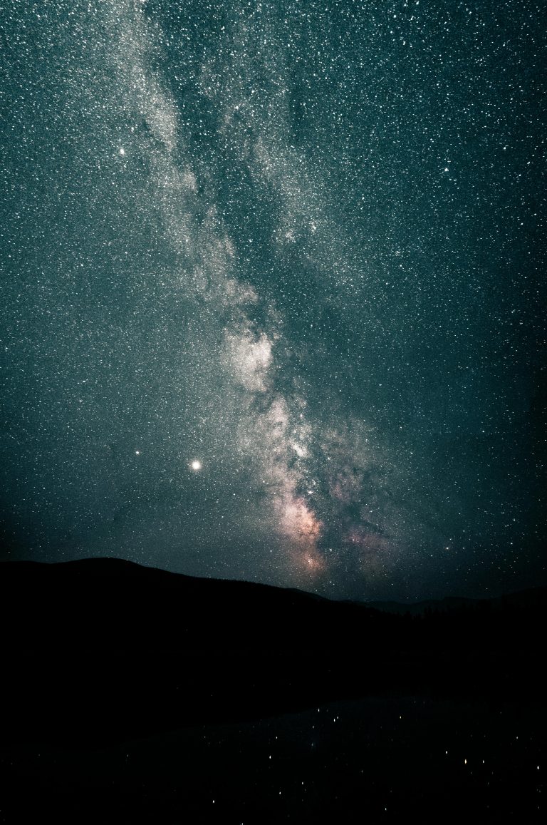 Stunning image capturing the Milky Way in a clear night sky, showcasing a vast array of stars.